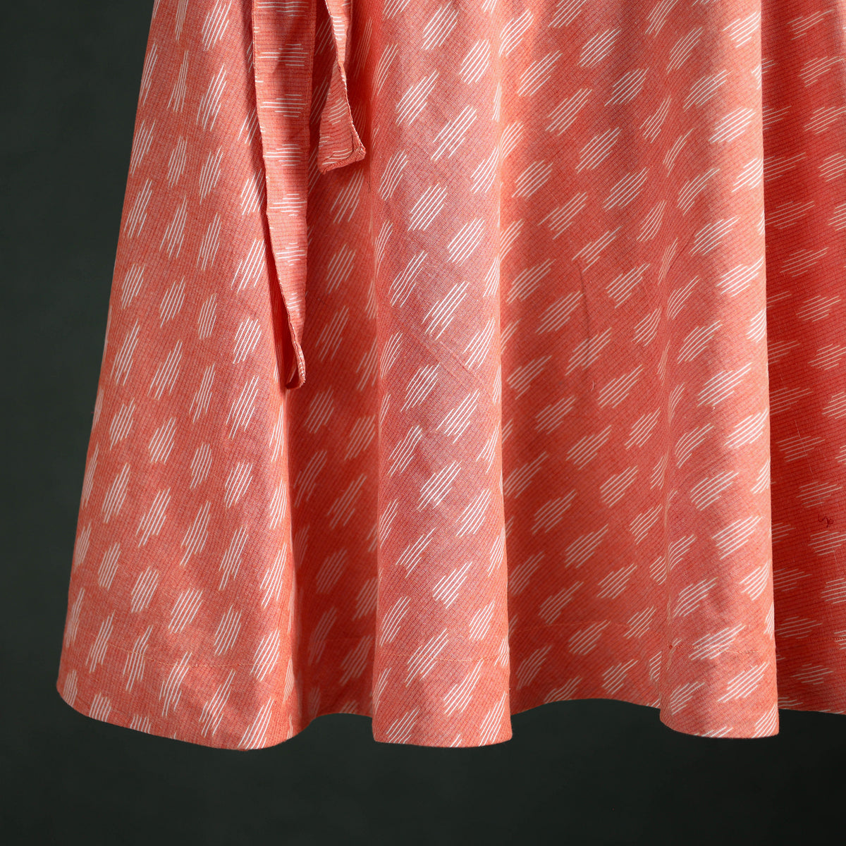 Pochampally Ikat Cotton Wrap Around Skirt 60