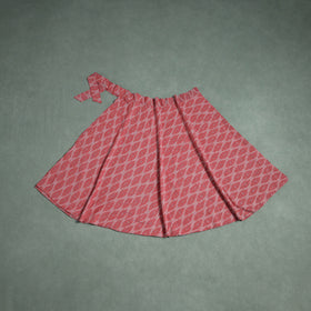 Pochampally Ikat Cotton Wrap Around Skirt 07
