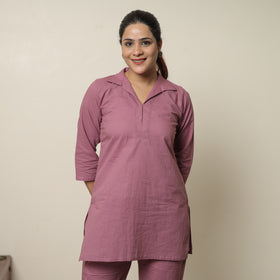  Plain Dyed Cotton Co-Ord Set 05 