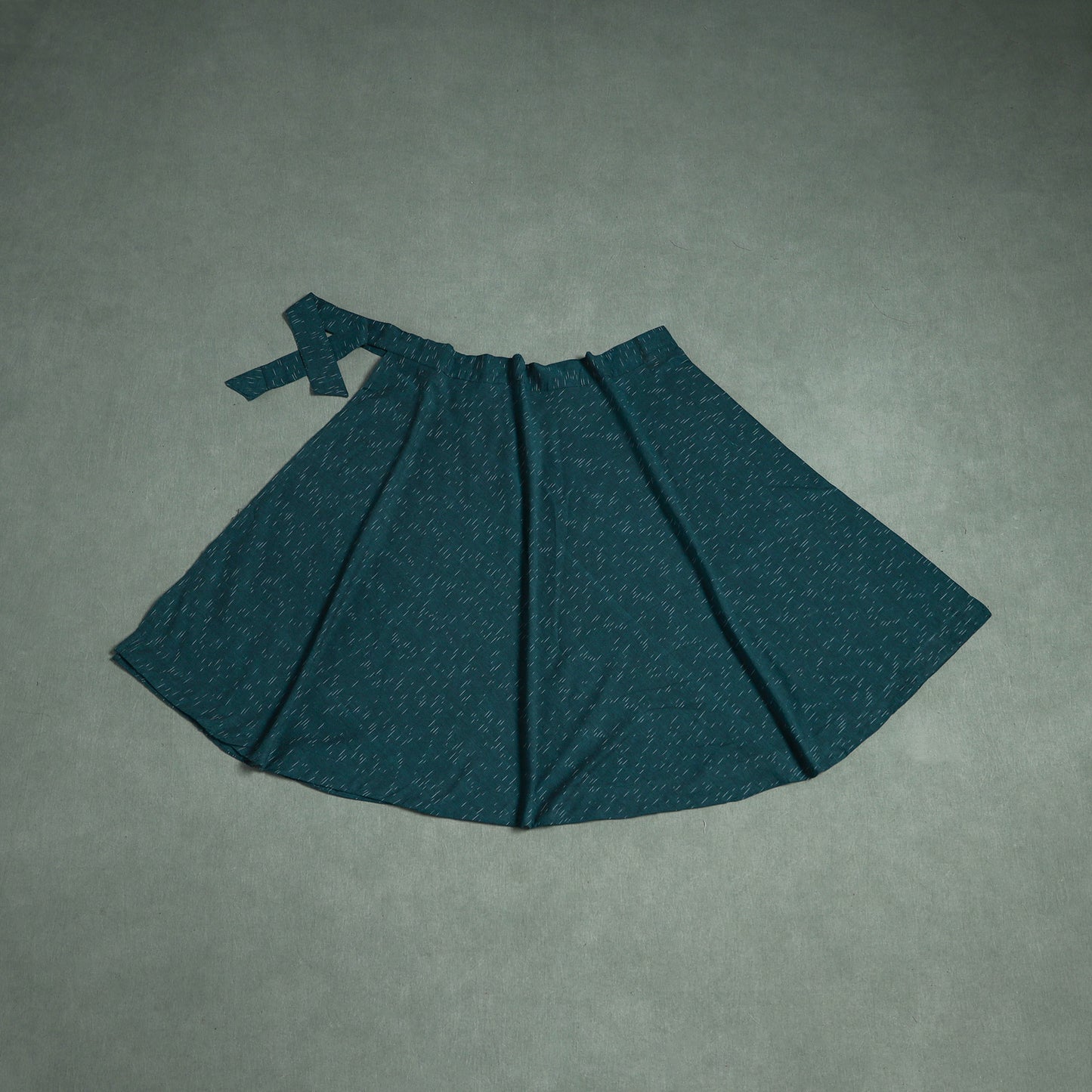 Pochampally Ikat Cotton Wrap Around Skirt 05