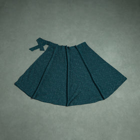 Pochampally Ikat Cotton Wrap Around Skirt 05