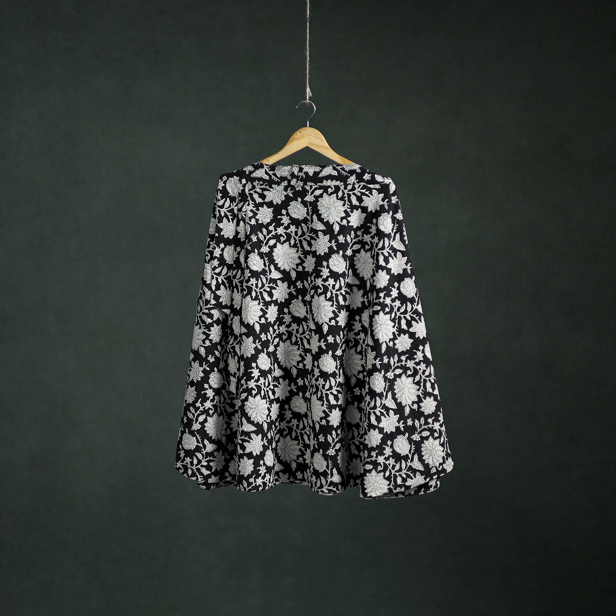 Bagru Hand Block Print Cotton Wrap Around Skirt 73