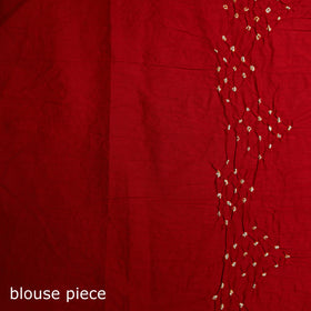 Kutch Bandhani Tie-Dye Cotton Saree 97