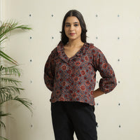 Ajrakh Crop Top 