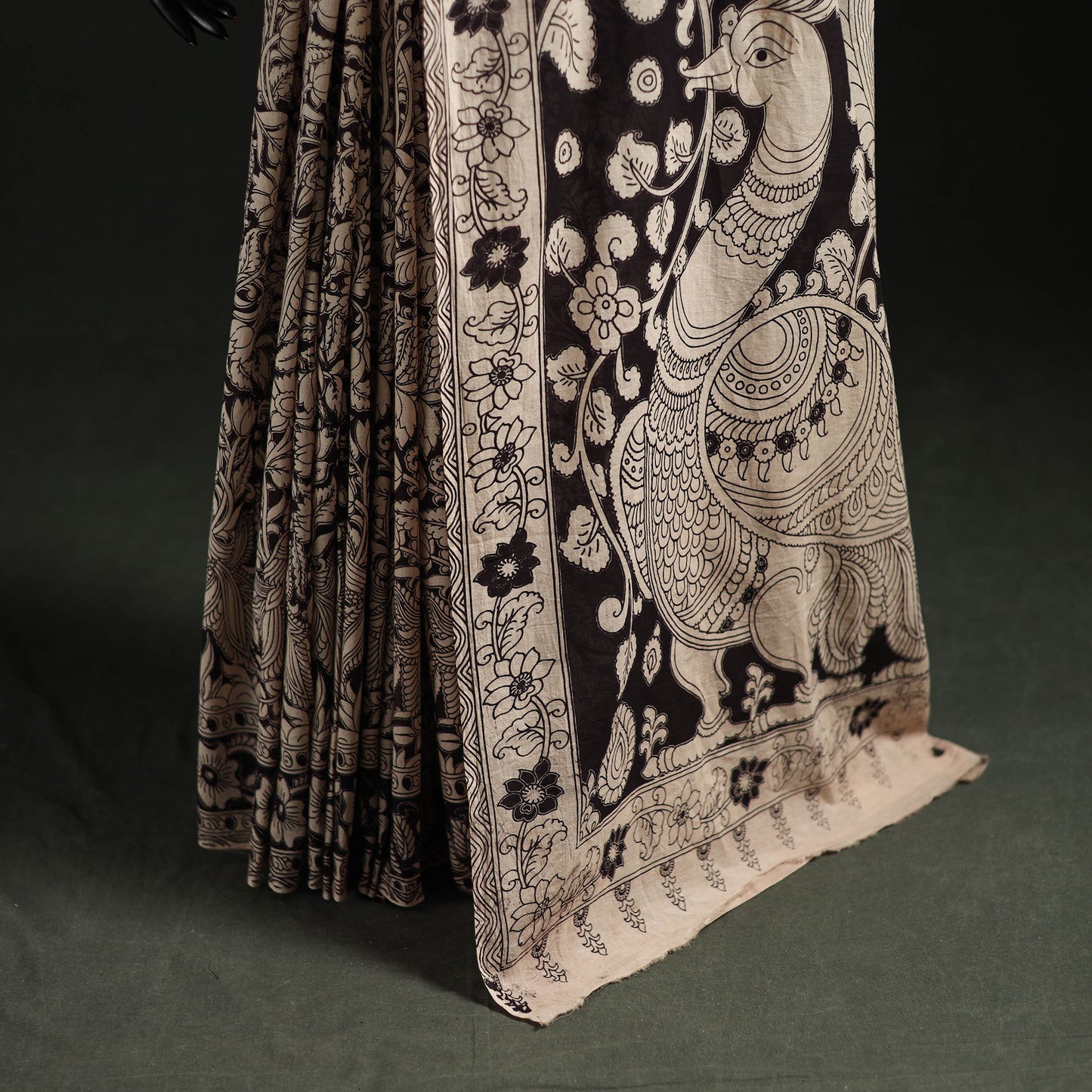 Kalamkari Printed Cotton Saree 49