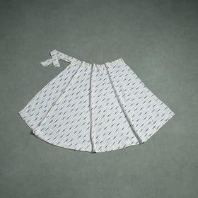 Pochampally Ikat Cotton Wrap Around Skirt 02