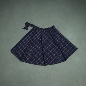 Pochampally Ikat Cotton Wrap Around Skirt 01