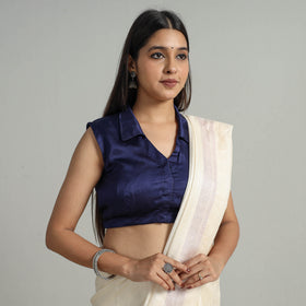 Buy Modal Silk Plain Stitched Blouse 05 Online at iTokri.com