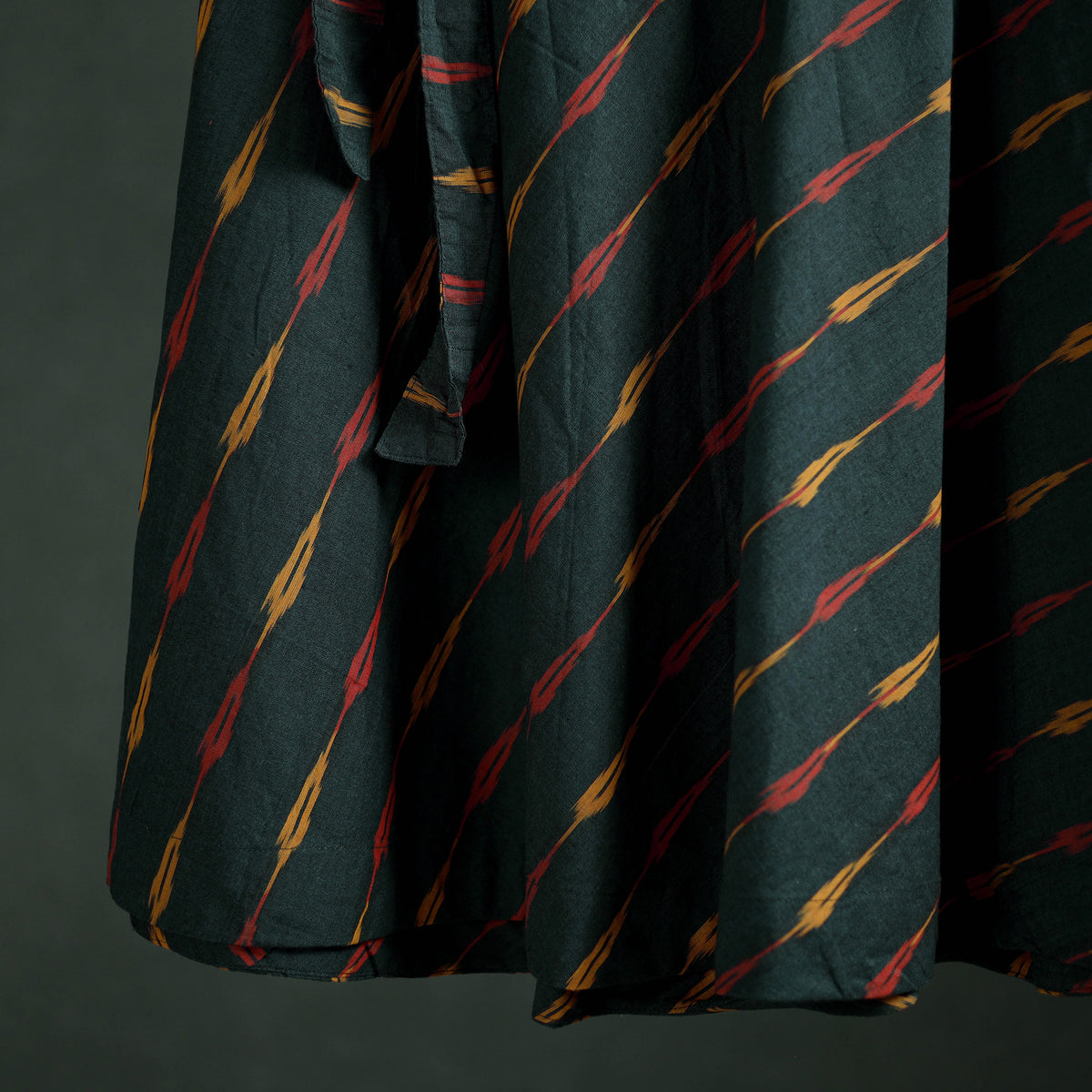 Pochampally Ikat Cotton Wrap Around Skirt 71