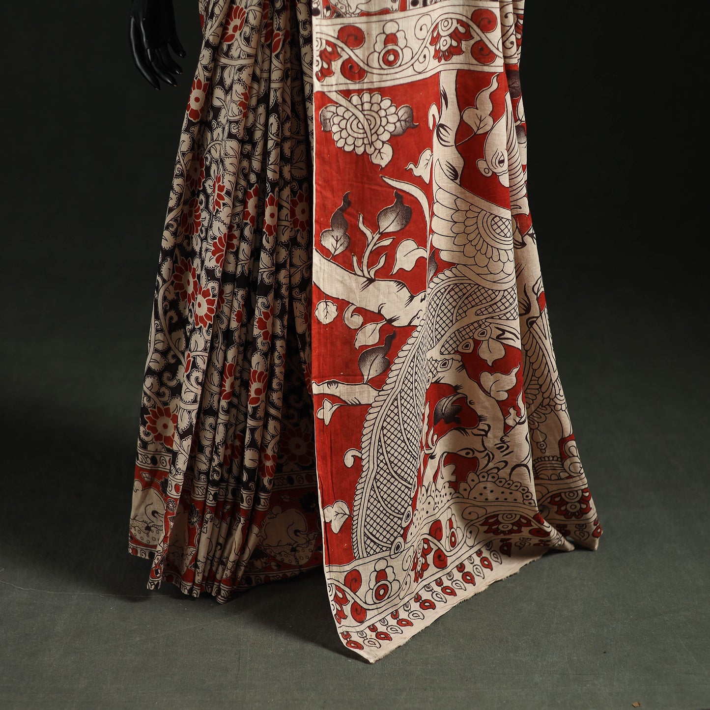Kalamkari Printed Cotton Saree 50