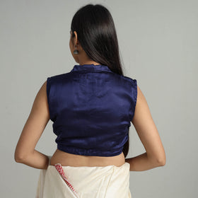 Buy Modal Silk Plain Stitched Blouse 05 Online at iTokri.com