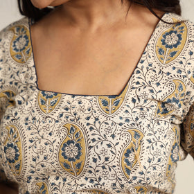Kalamkari Stitched Blouse
