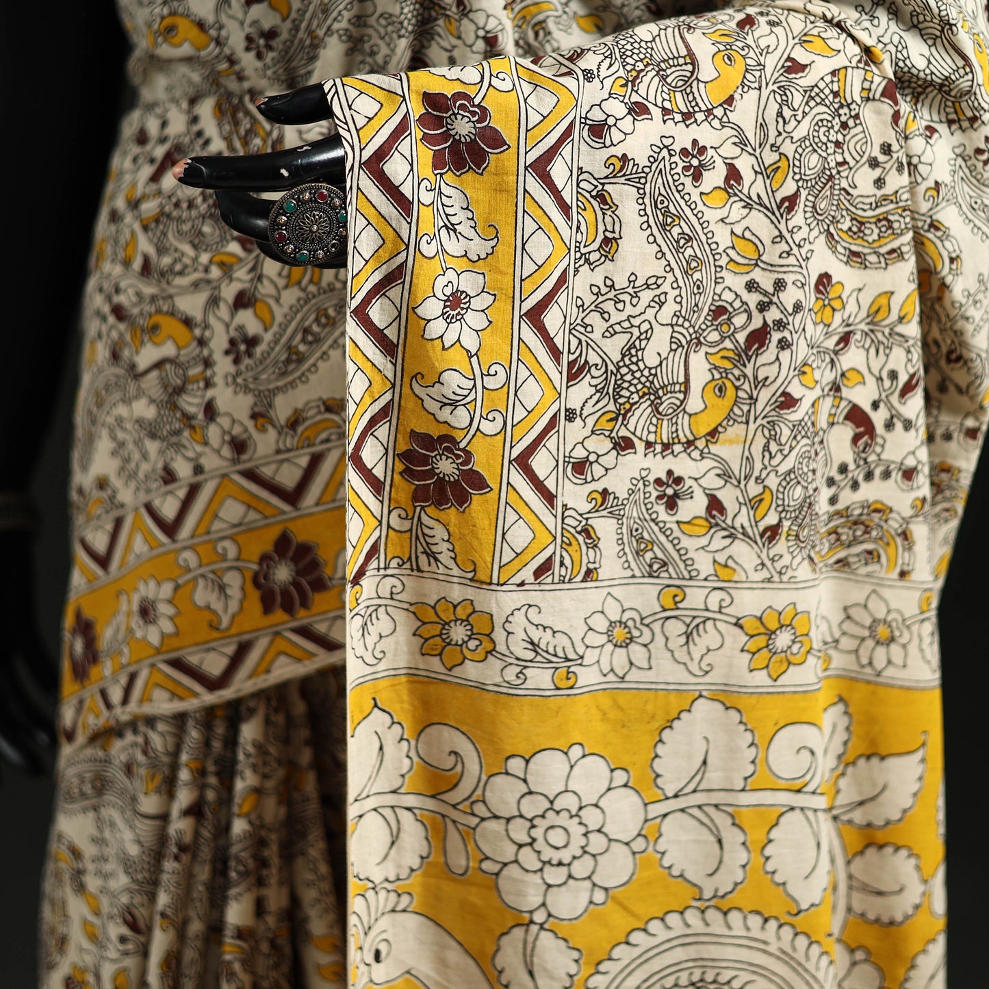 Kalamkari Printed Cotton Saree 52
