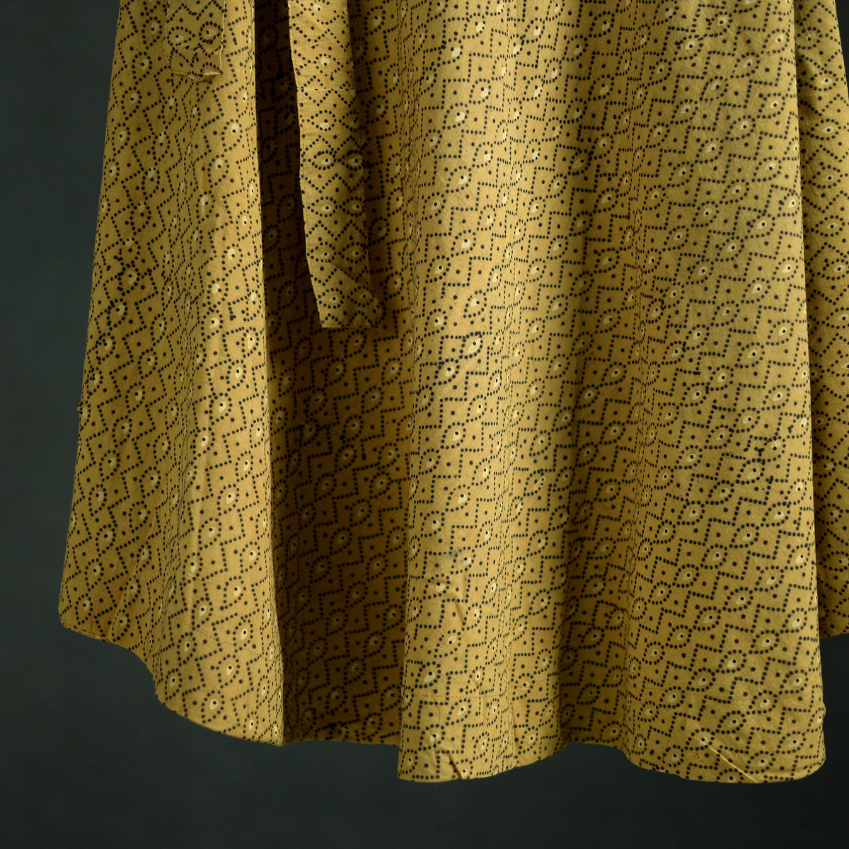 Bagru Hand Block Print Cotton Wrap Around Skirt 75
