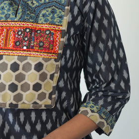 Buy Ikat Cotton Kurta Online - Pochampally Style