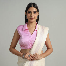 Buy Modal Silk Plain Stitched Blouse 08 Online at iTokri.com