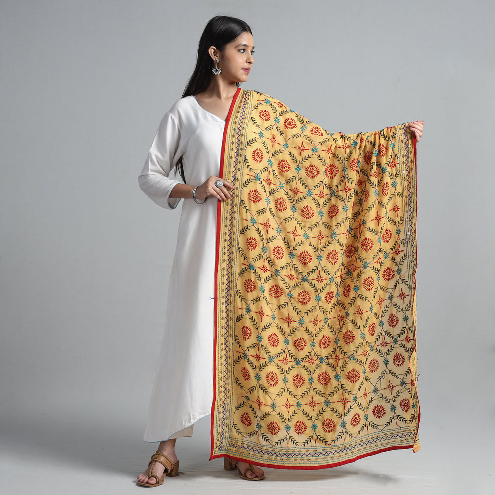 Phulkari Embroidered Dupatta