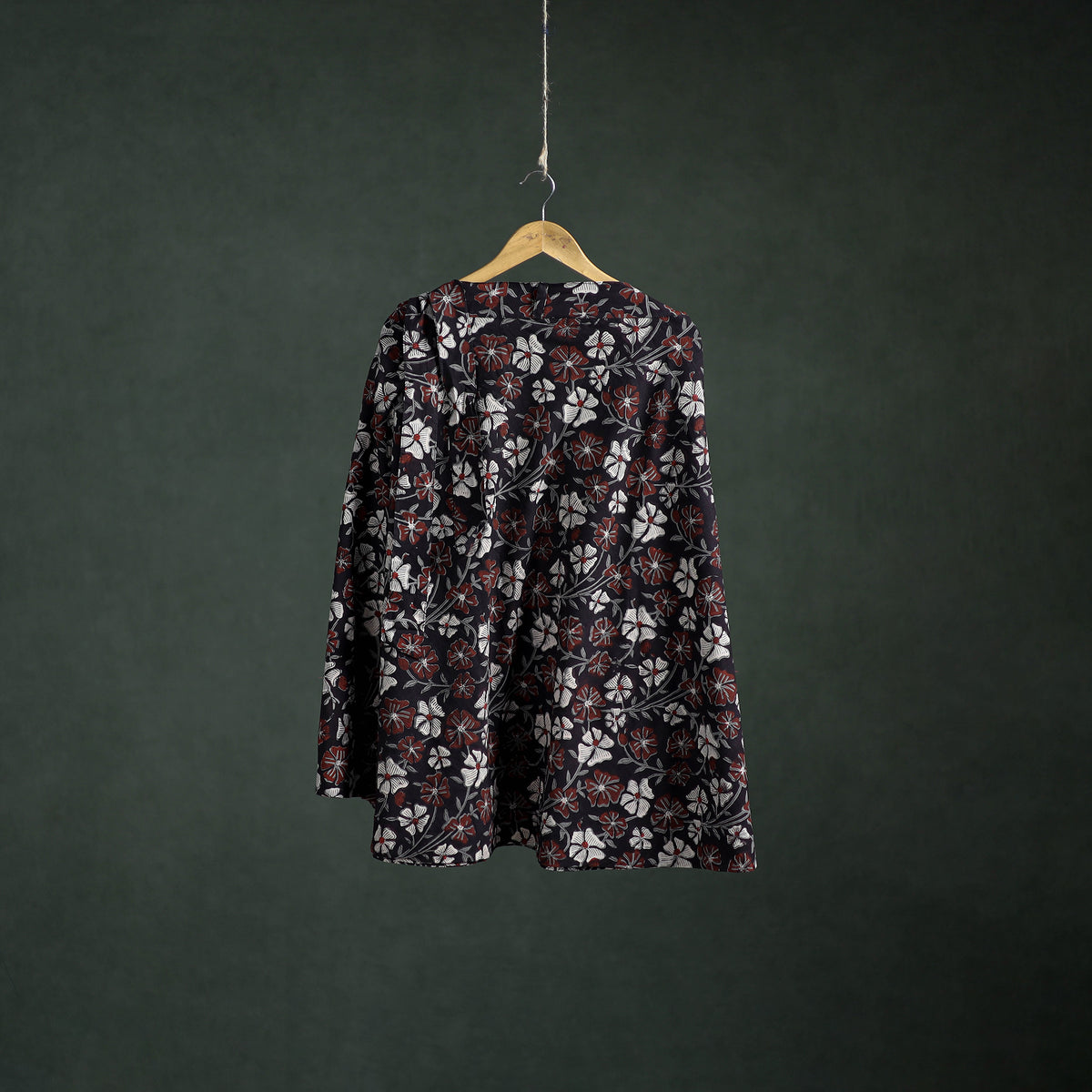 Bagru Hand Block Print Cotton Wrap Around Skirt 76