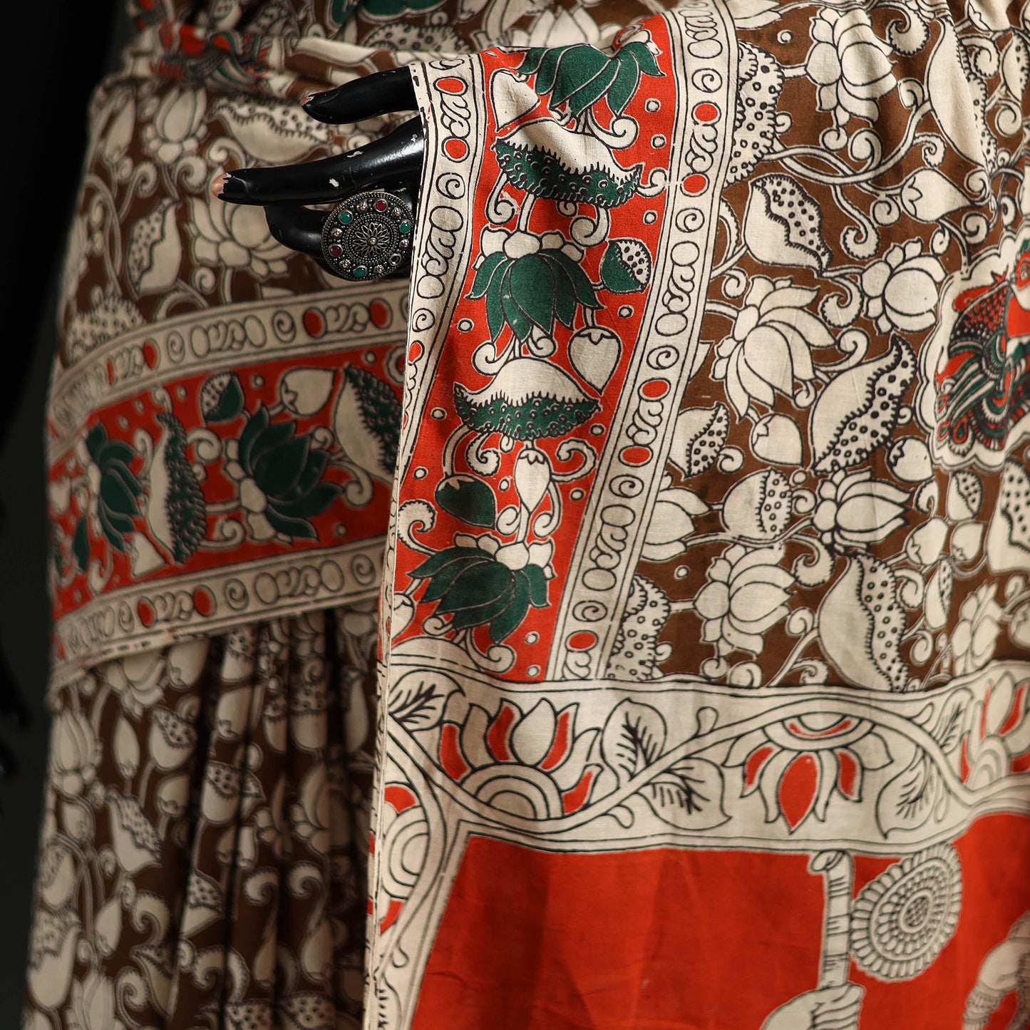 Kalamkari Printed Cotton Saree 51