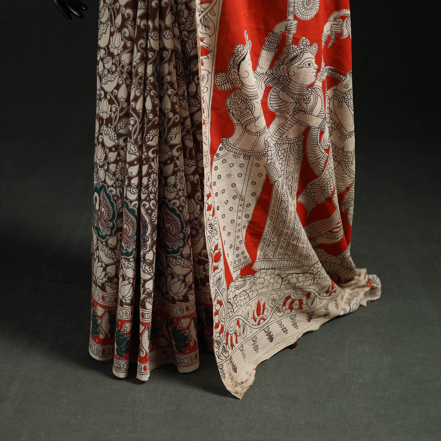 Kalamkari Printed Cotton Saree 51