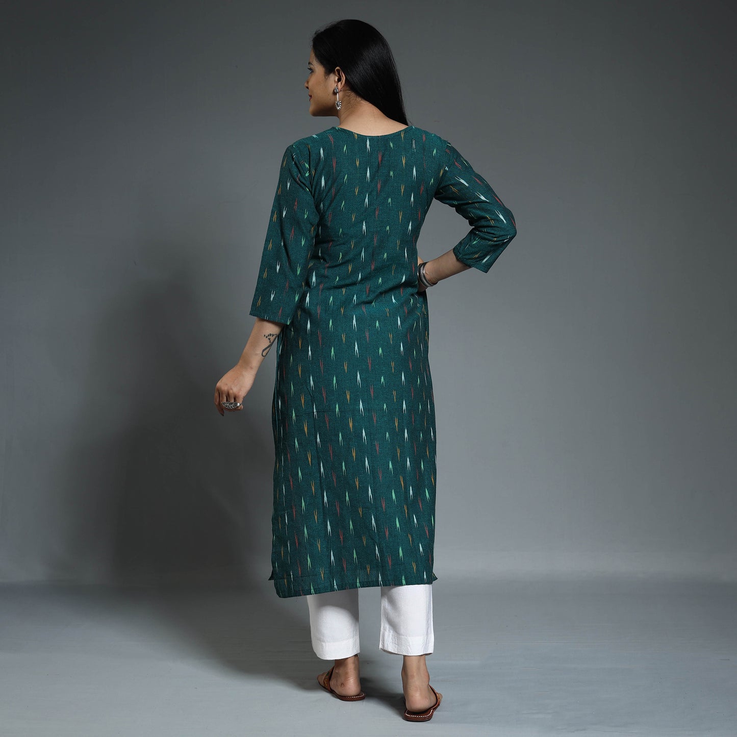 Pochampally Ikat kurta