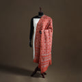 Akola Dabu Hand Block Print Chanderi Silk Handloom Dupatta 06