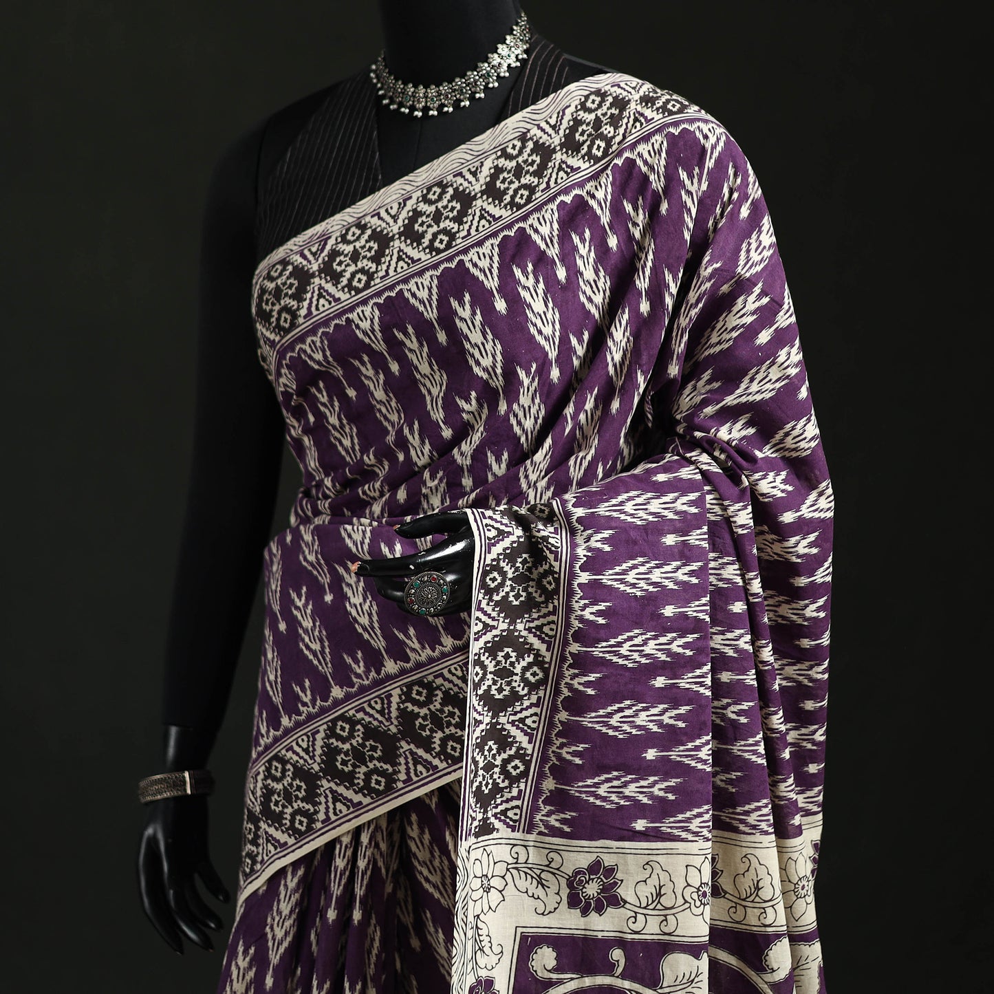 Kalamkari Printed Cotton Saree 53