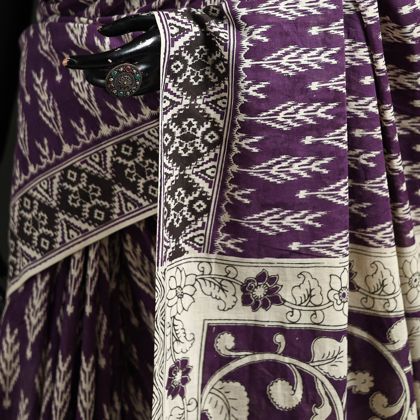 Kalamkari Printed Cotton Saree 53