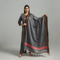 Buy Cotton Grey Dharwad Kurta Set with Palazzo & Dupatta