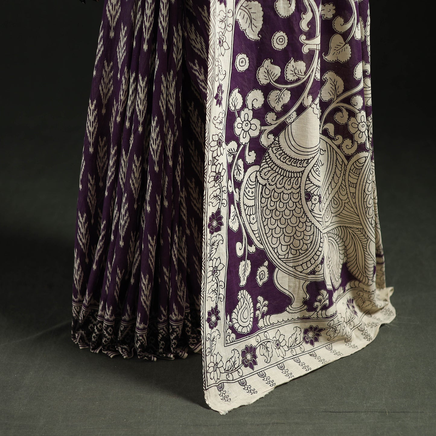 Kalamkari Printed Cotton Saree 53