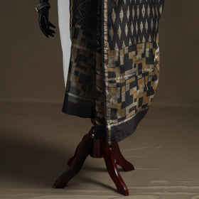 Akola Dabu Hand Block Print Chanderi Silk Handloom Dupatta 07