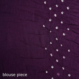 Kutch Bandhani Tie-Dye Cotton Saree 101