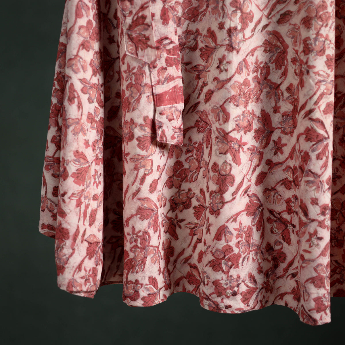 Bagru Hand Block Print Cotton Wrap Around Skirt 79