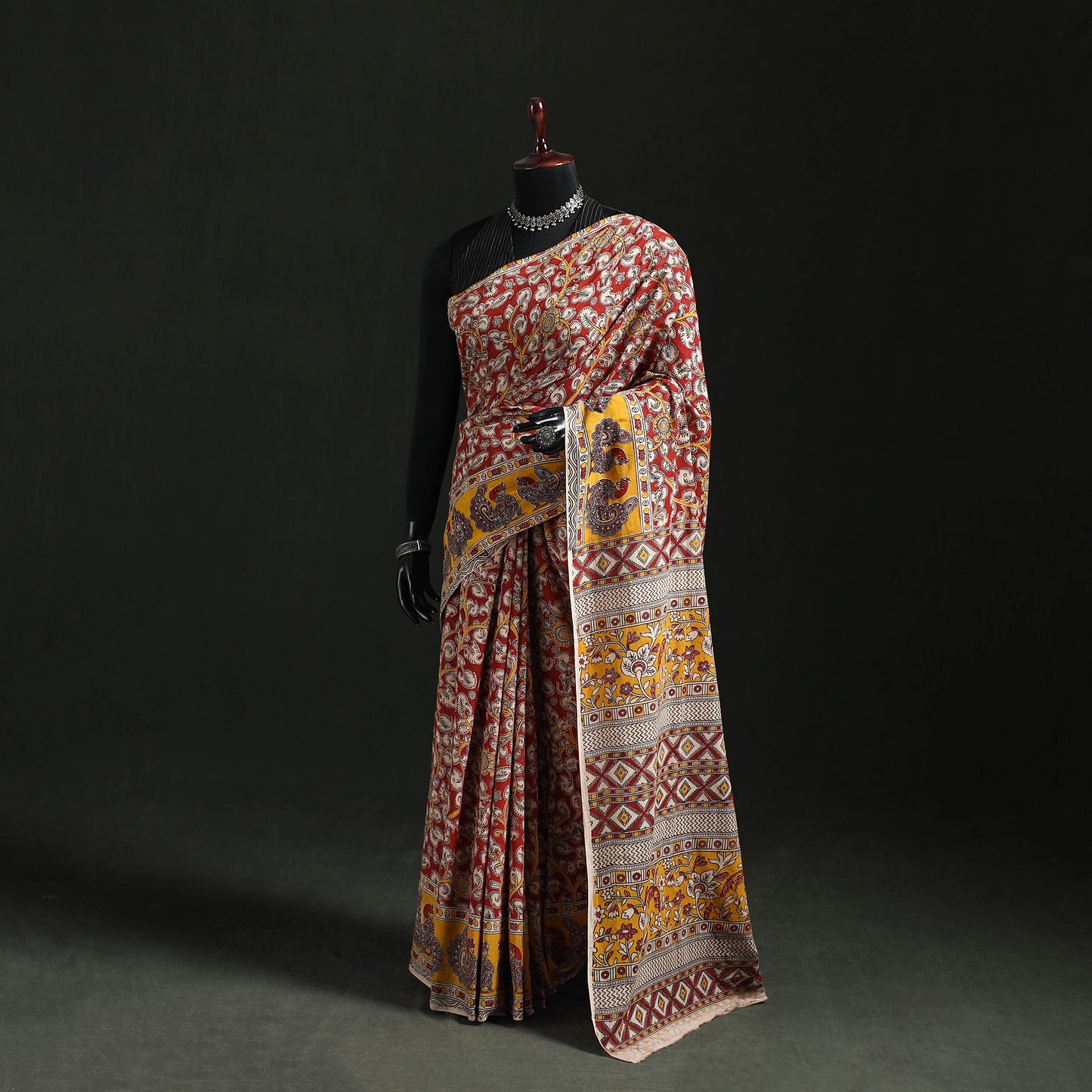 Kalamkari Printed Cotton Saree 54