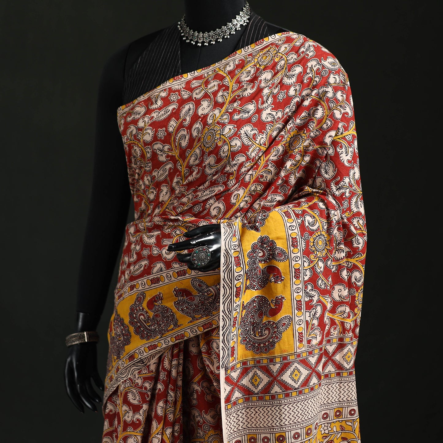Kalamkari Printed Cotton Saree 54