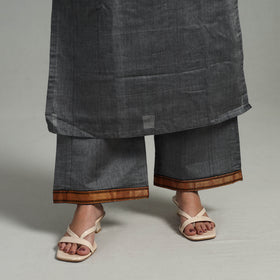Buy Cotton Grey Dharwad Kurta Set with Palazzo & Dupatta