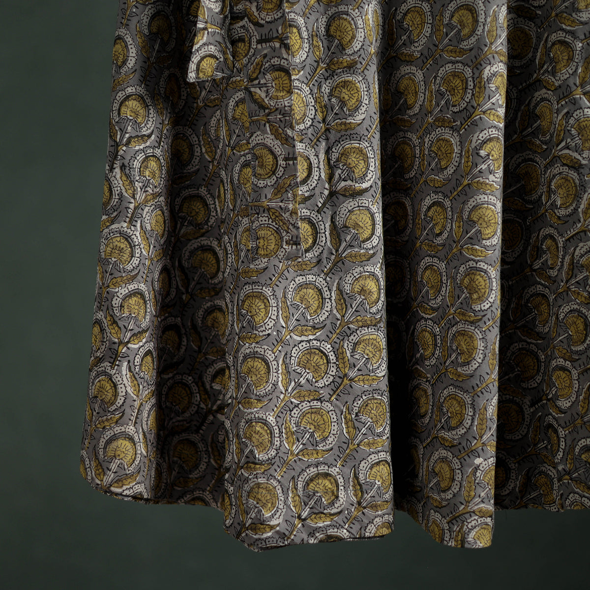 Bagru Hand Block Print Cotton Wrap Around Skirt 80