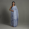Buy Pure Cotton Bagru Print Saree for Women Online at iTokri.com