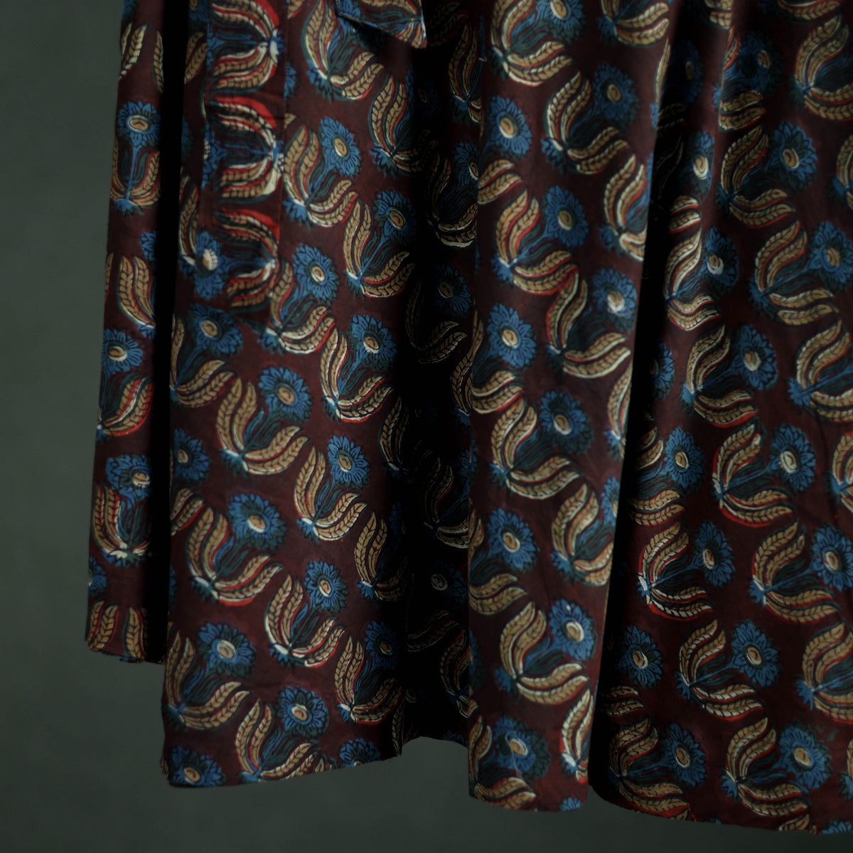 Bagru Hand Block Print Cotton Wrap Around Skirt 81