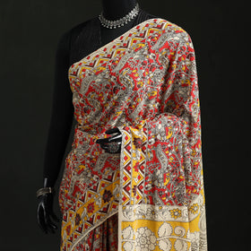 Kalamkari Printed Cotton Saree 55
