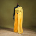 Plain Pure Mul Cotton Ready To Wear Saree 12