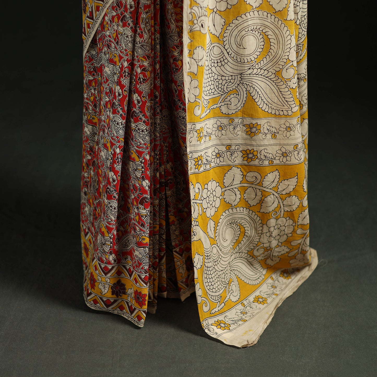 Kalamkari Printed Cotton Saree 55
