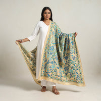 Bengal Handloom Silk Kantha Embroidery Dupatta 16