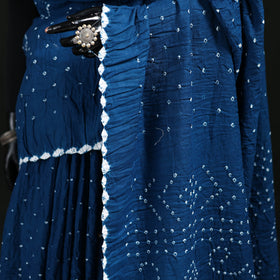Kutch Bandhani Tie-Dye Cotton Saree 106