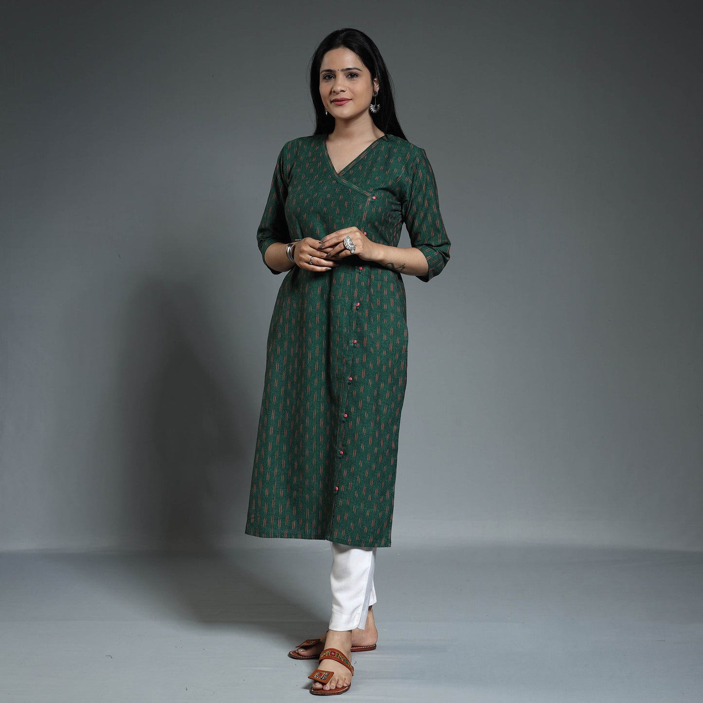 Pochampally Ikat Weave Kurta