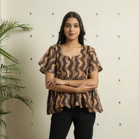 Ajrakh Crop Top 