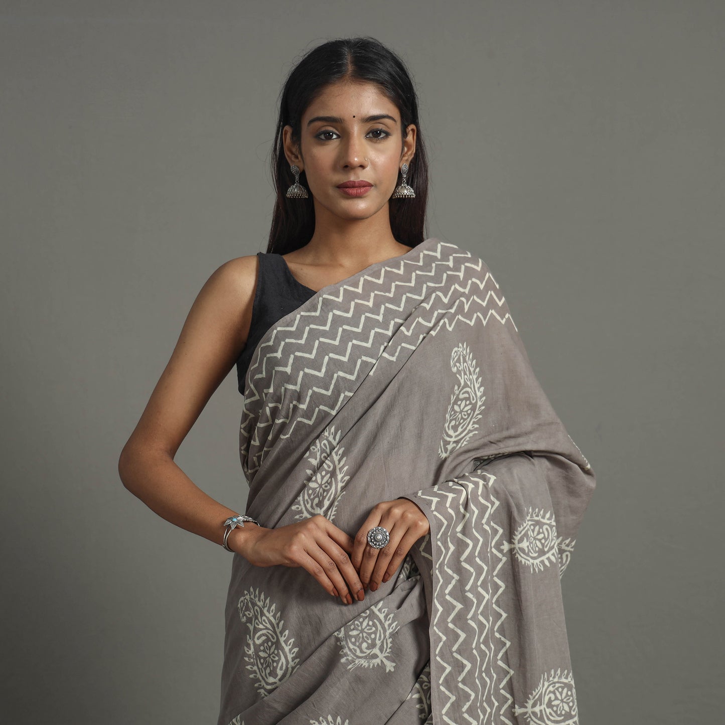 Bagru Saree