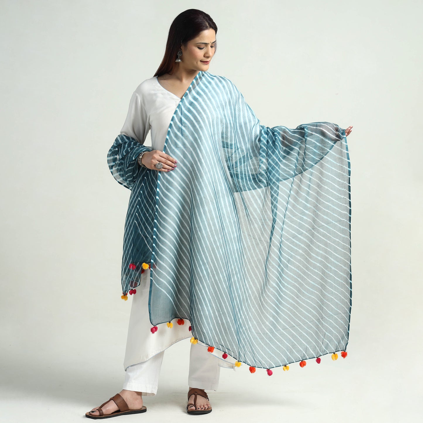 leheriya dupatta