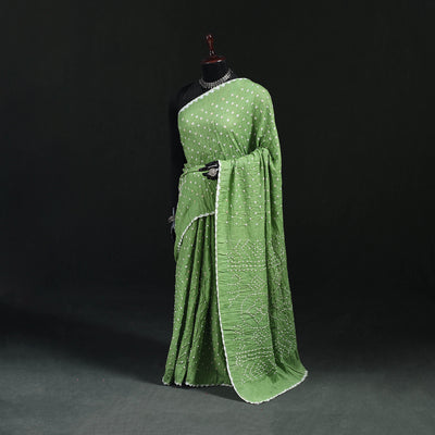 Kutch Bandhani Tie-Dye Cotton Saree 108