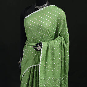 Kutch Bandhani Tie-Dye Cotton Saree 108
